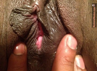 Spreading Congolese Vagina Clitoris