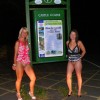 British Ladies Showing Pussies in Public at Night
