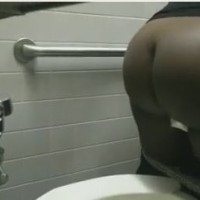 Ghanaian Mom Bathroom Spy
