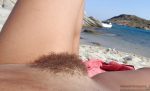 Pubes Bush on Greek Island