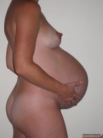 Pregnant Nude Australian Woman Huge Belly