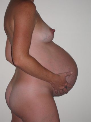 Pregnant Nude Australian Woman Huge Belly