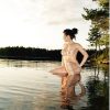 Nude Finnish Girl in Finland’s Nature